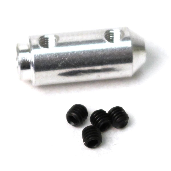 Plastiflex Co Rage RC Rage Brushless Black Marlin Replacement Motor Coupler RGRB1233 - main